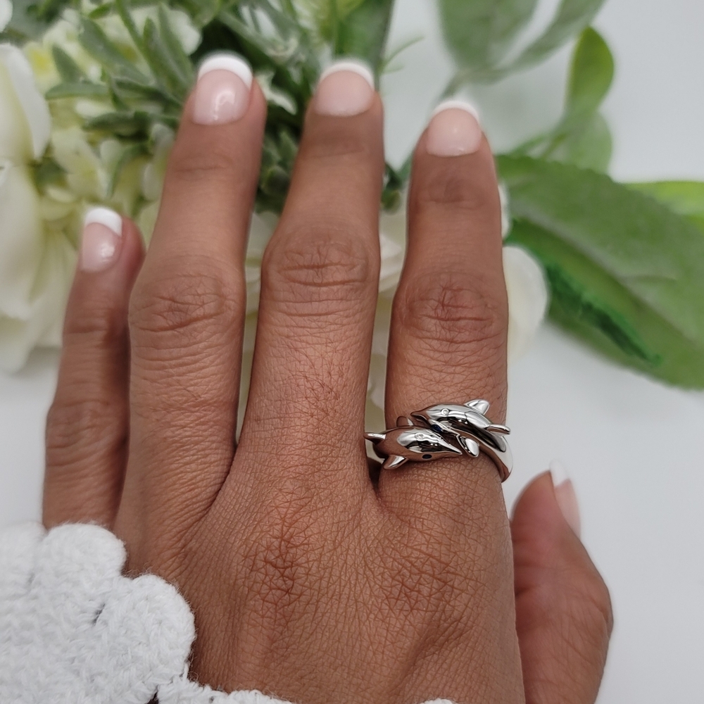 🥰 ADJUSTABLE DOLPHIN RING - Picture 8 of 16